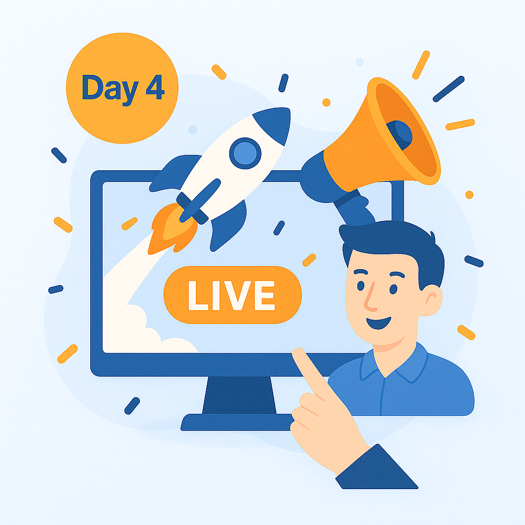 Day 4: Go Live